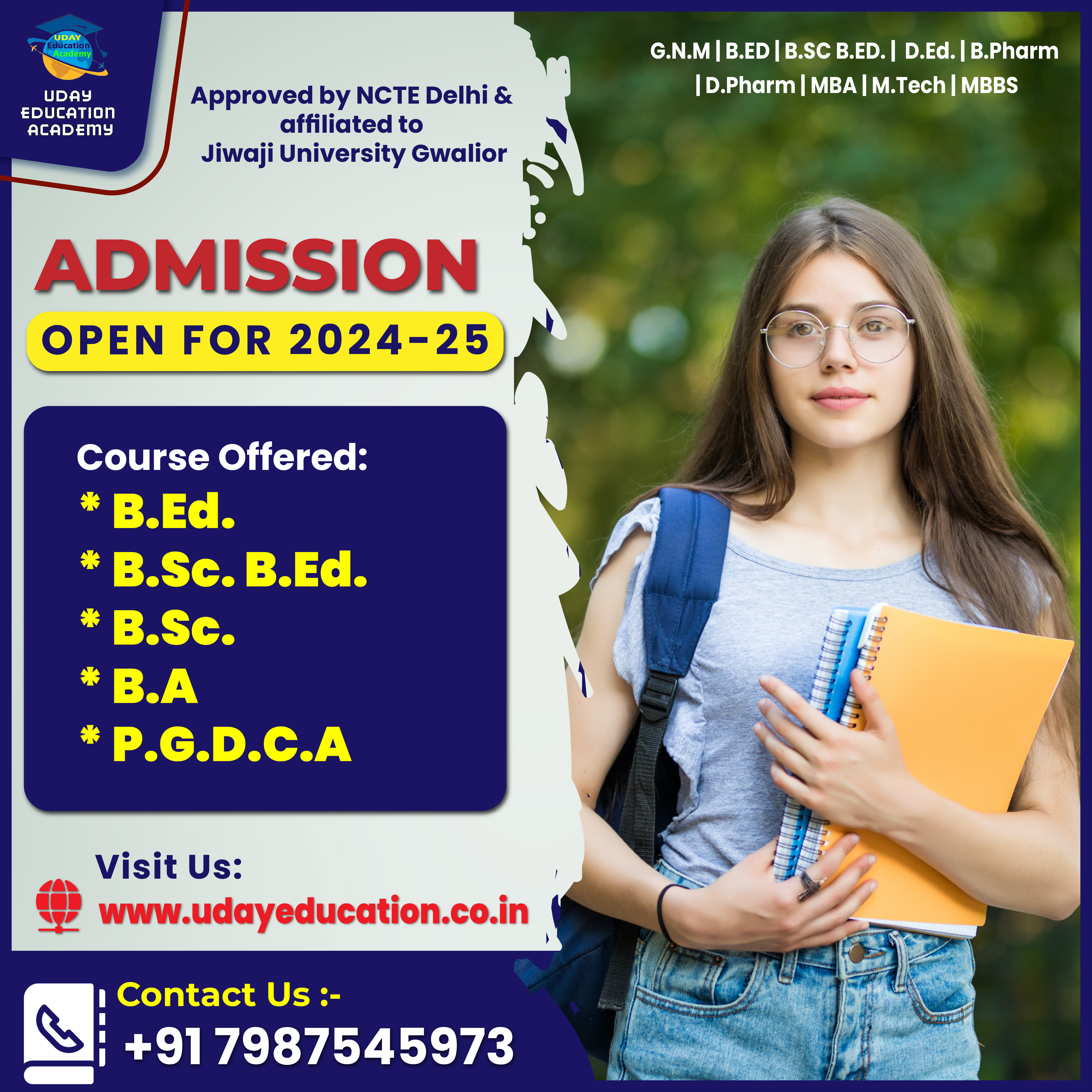 Admission Open 2024-25 Image